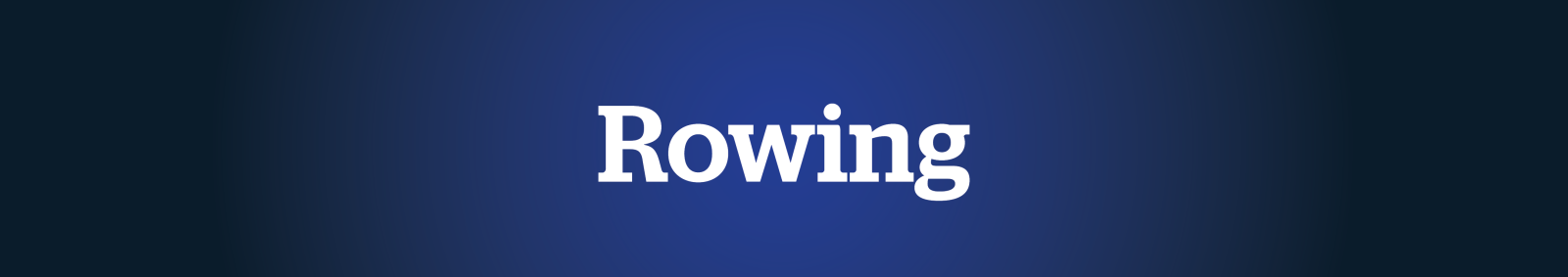 Men's Rowing